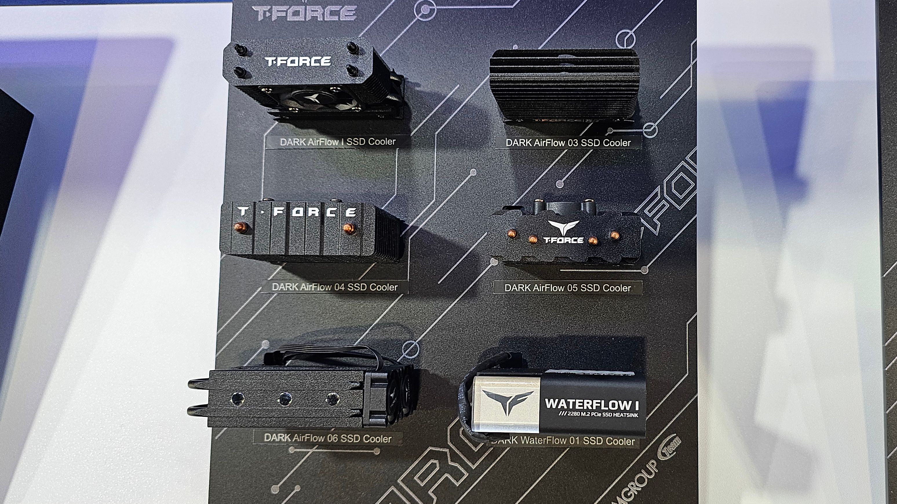 Conceitos de novos coolers para SSD da TeamGroup