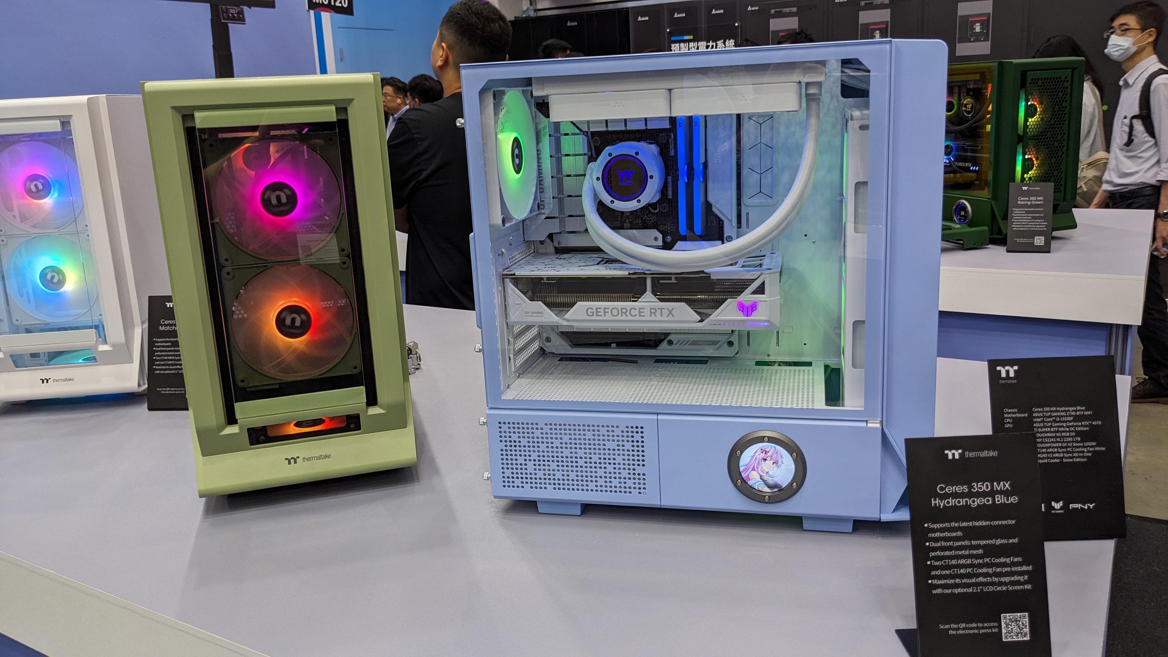 Thermaltake CTE E550 TG e Ceres 350 MX