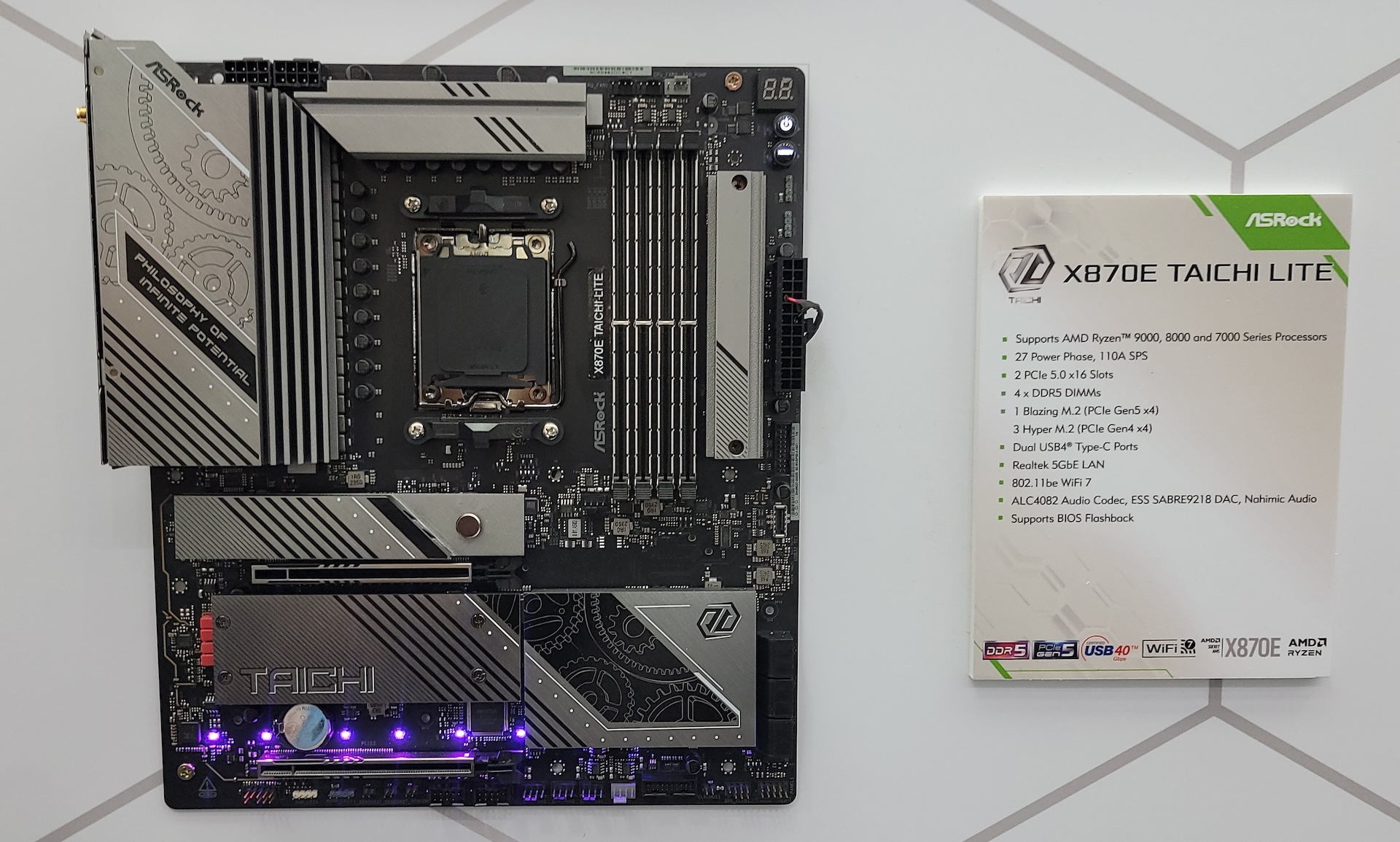 ASRock X870E Taichi Lite motherboard