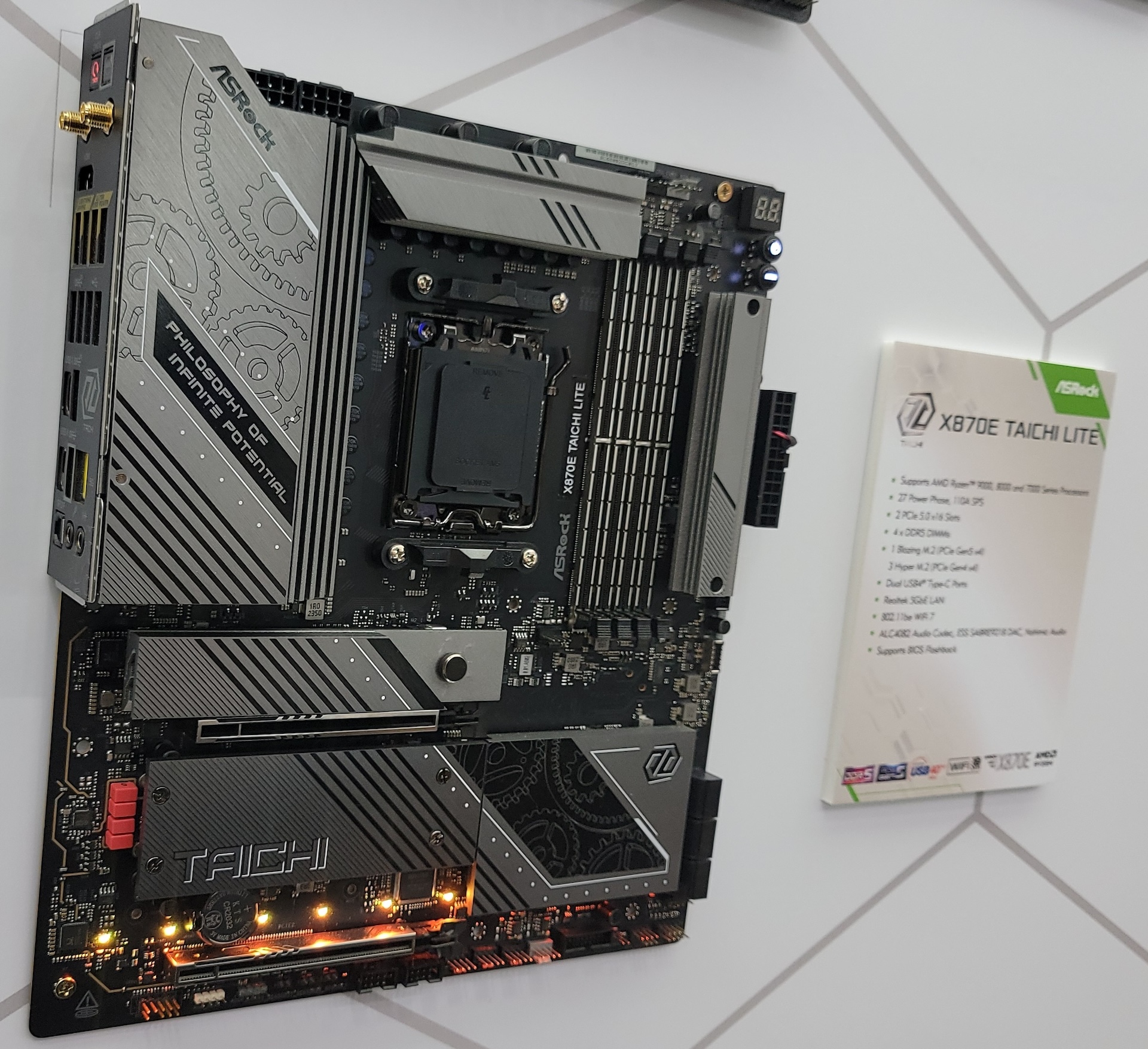 ASRock X870E Taichi Lite motherboard