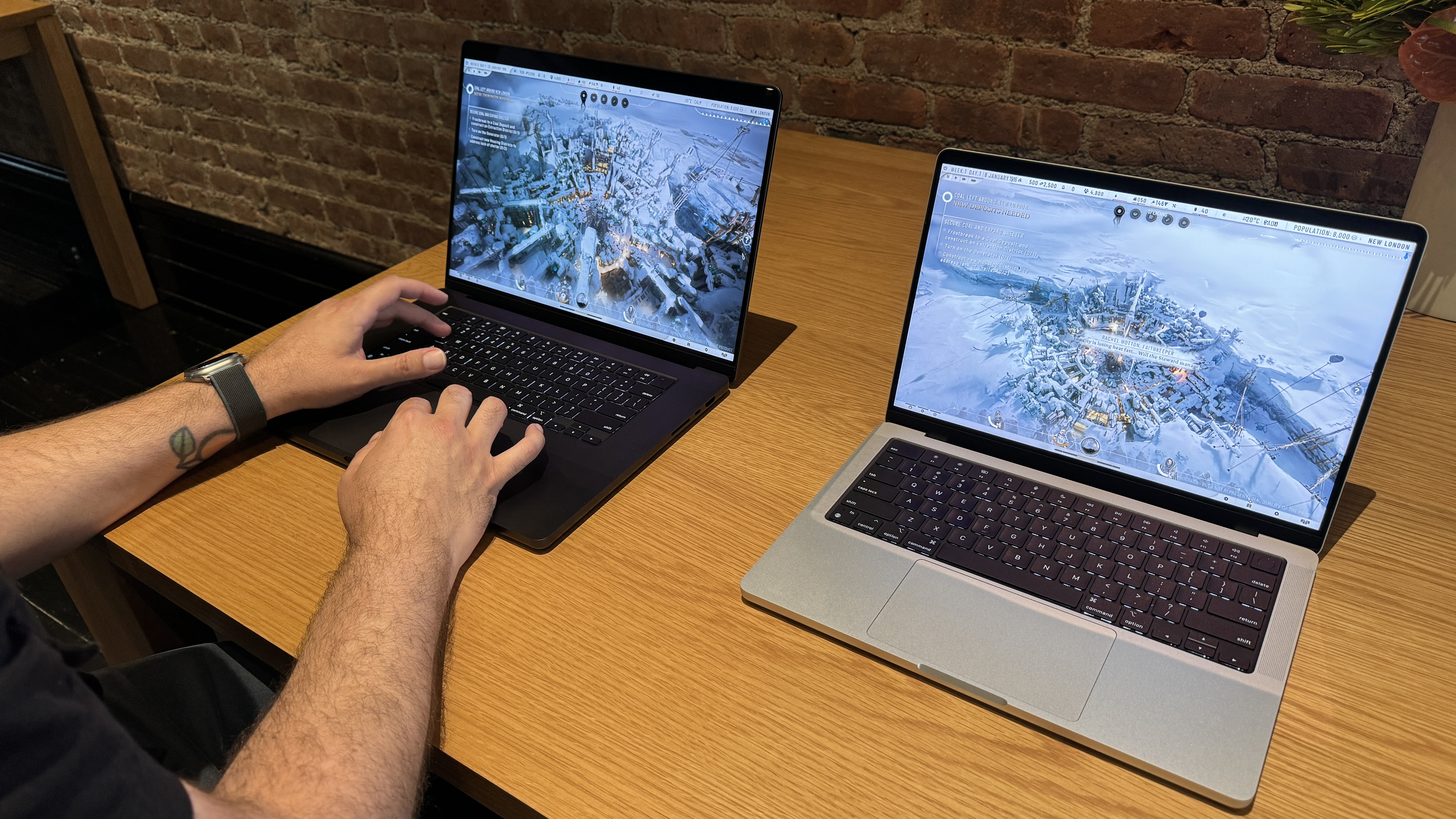 Apple gaming showcase with Mac, iPad, iPhone
