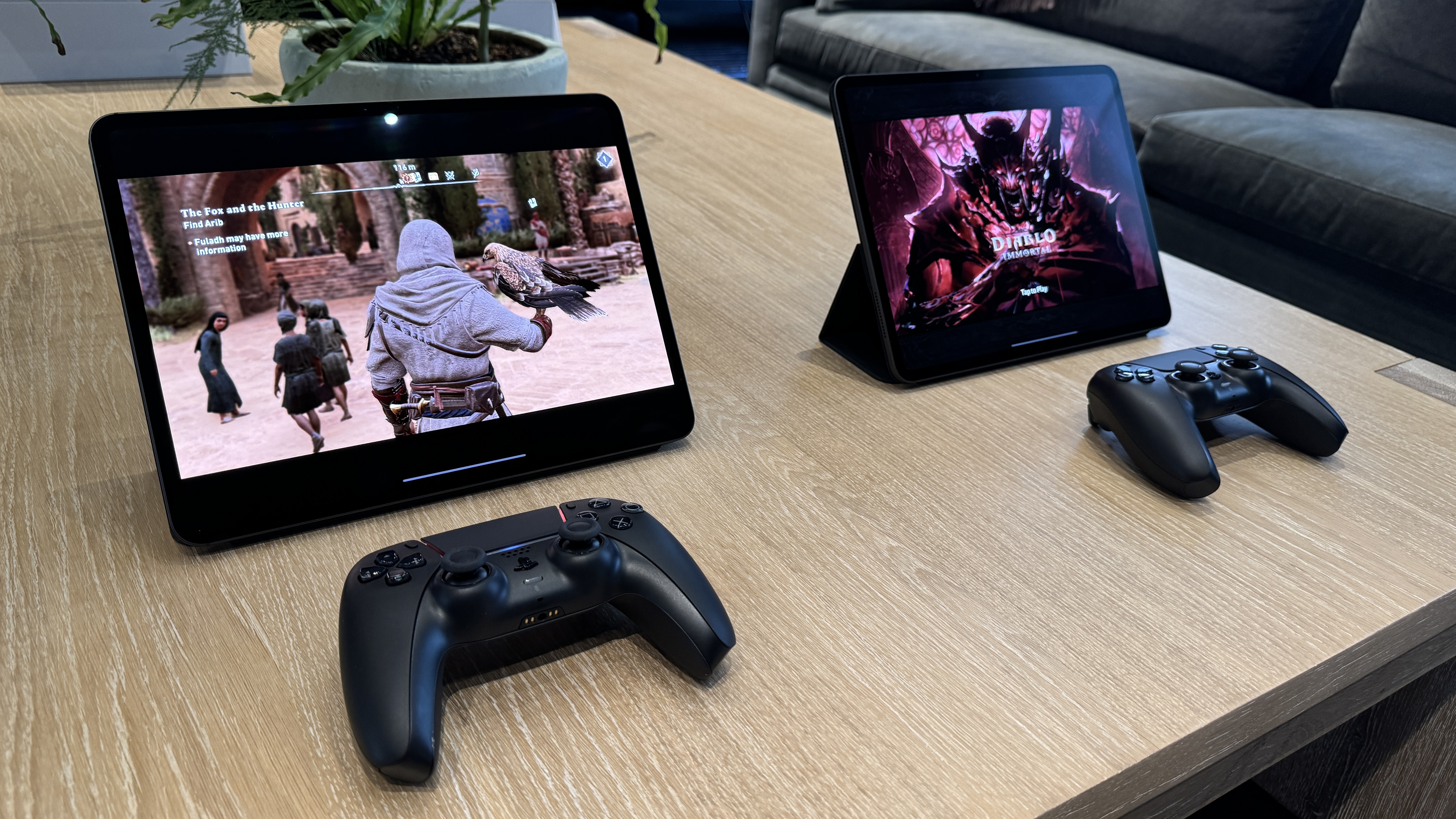 Apple gaming showcase with Mac, iPad, iPhone