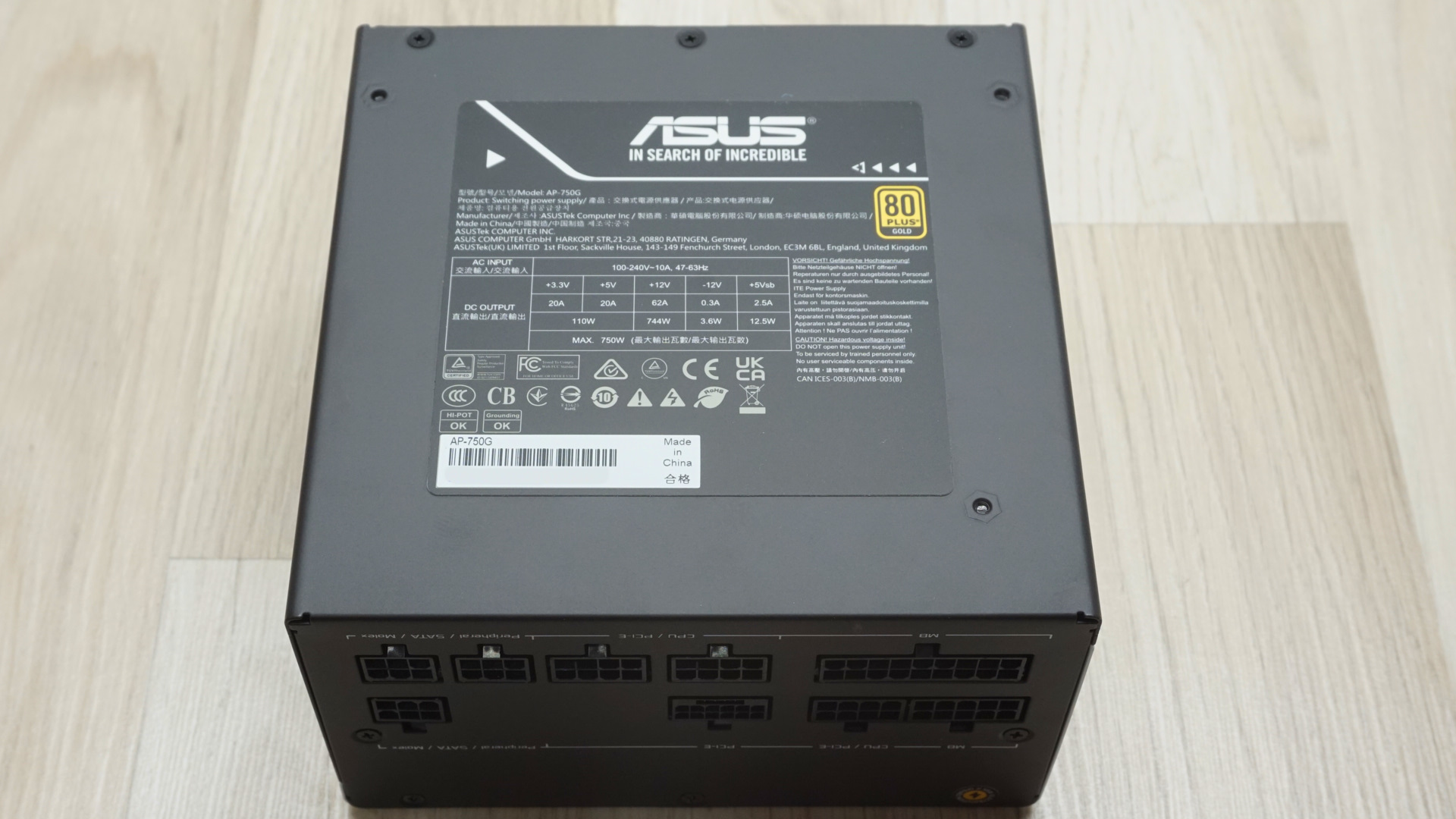 Asus Prime 750W Gold