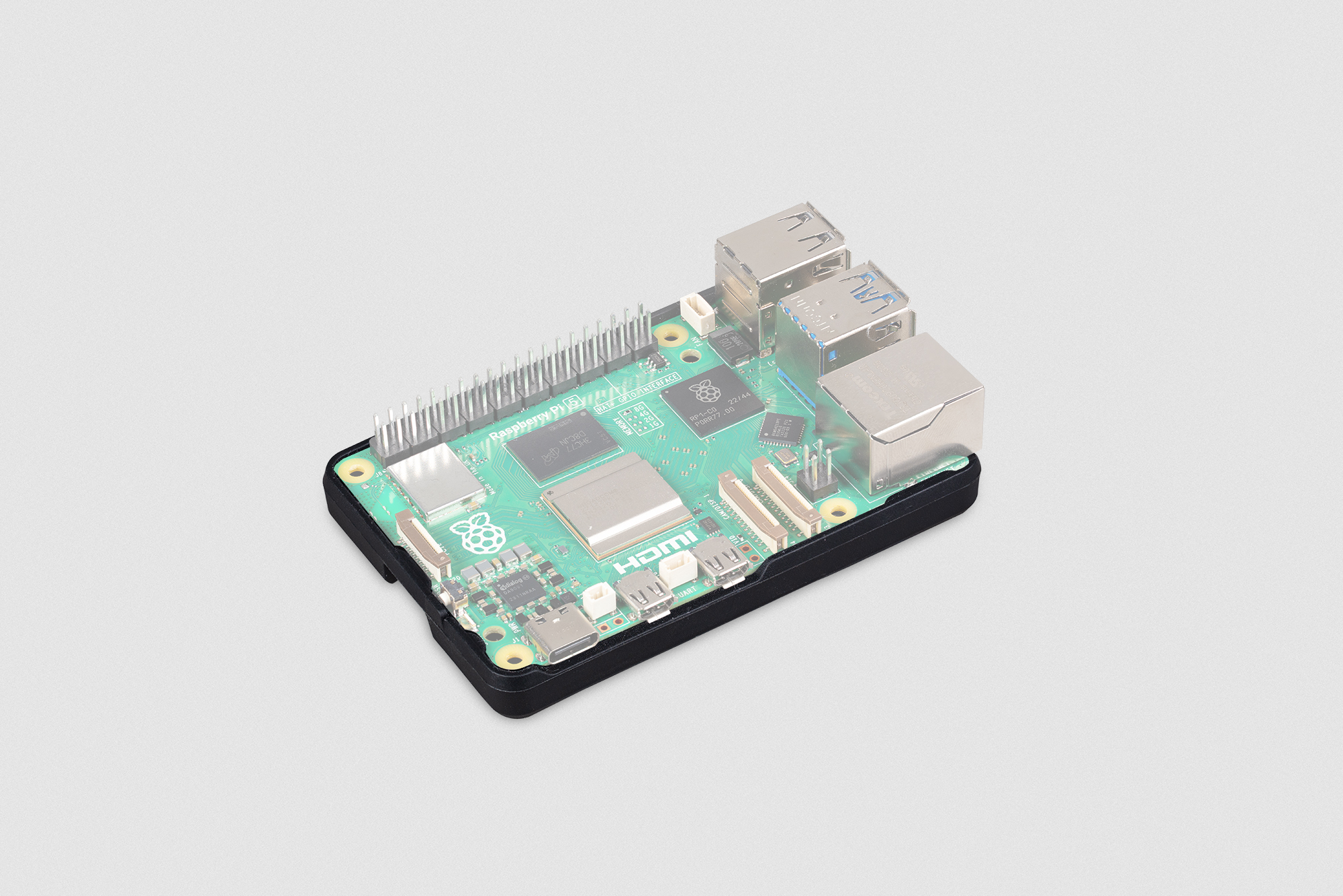 Raspberry Pi Bumper para o Raspberry Pi 5