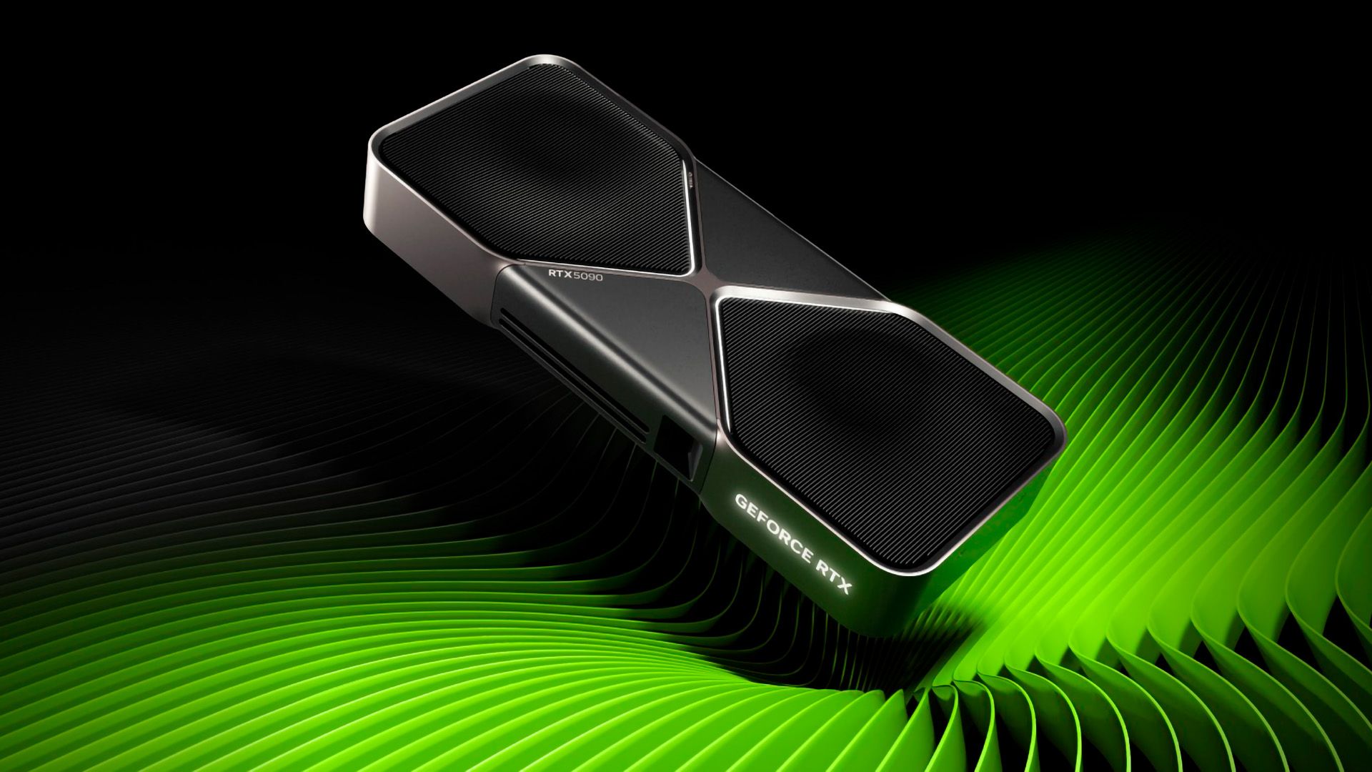 Placa de vídeo Nvidia GeForce RTX em destaque