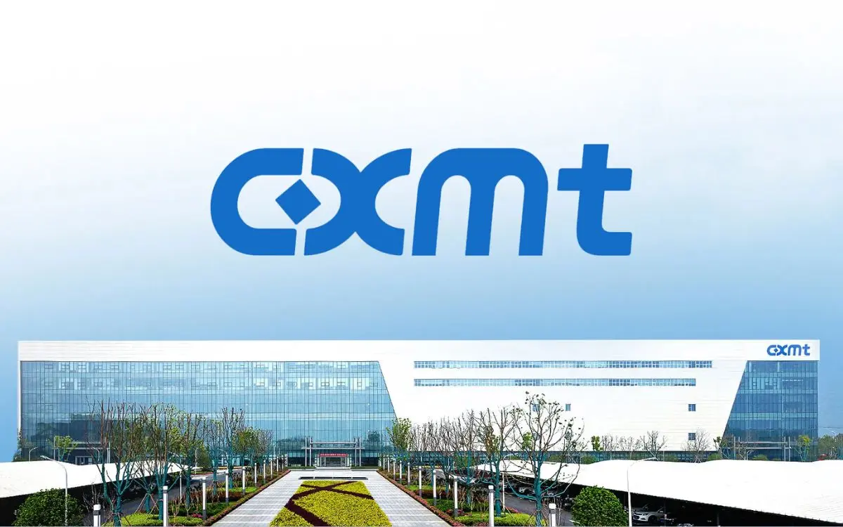 Fábrica da CXMT, fabricante chinesa de memória DRAM