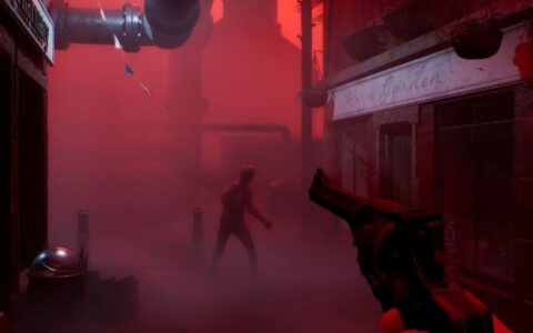 Cena de Silent Hill Townfall ilustrando os requisitos de PC do jogo