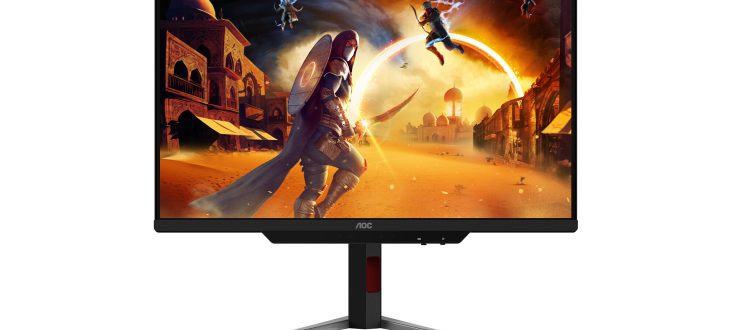 Monitor gamer AOC U27G4FD 4K 180 Hz com painel 3D sem óculos