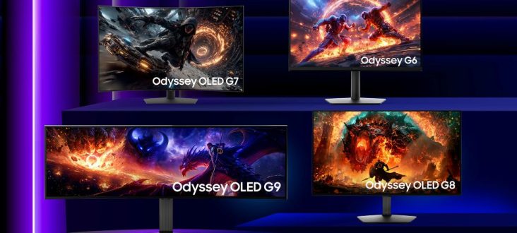 Nova linha de monitores gamer Samsung Odyssey apresentada na Gamescom 2026