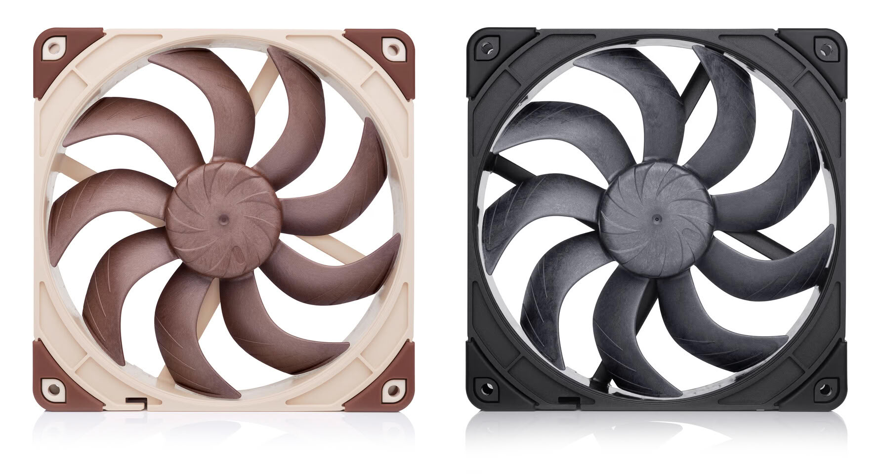 Cooler Noctua em matéria sobre a decisão da marca de não adotar RGB nem telas