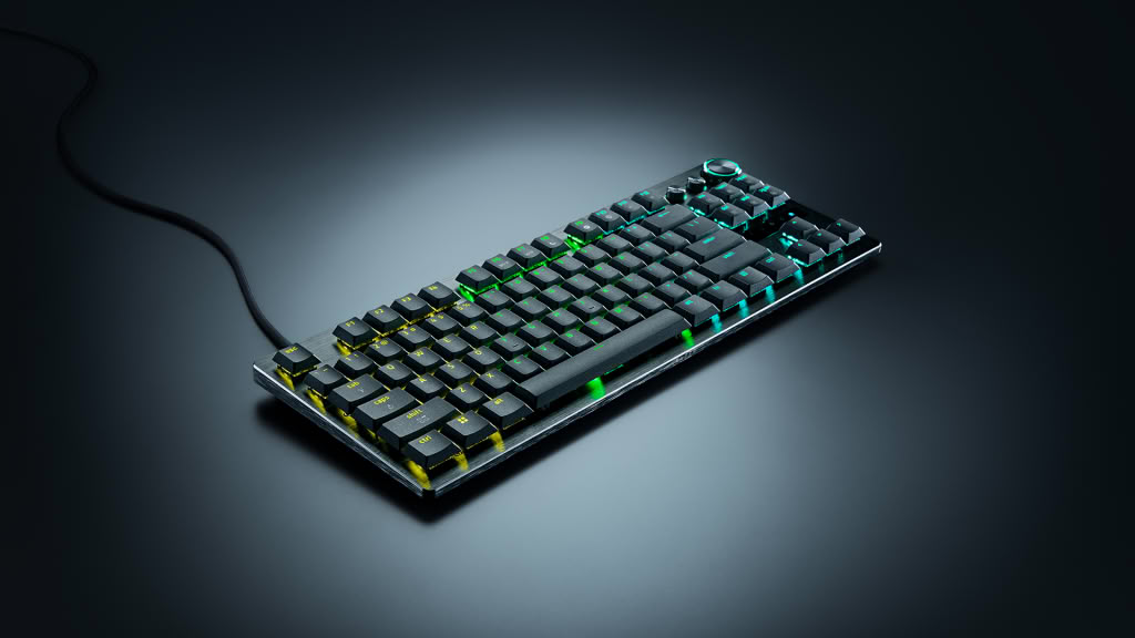 Teclado Razer Huntsman V3 Pro Low-profile Tenkeyless 8KHz para eSports