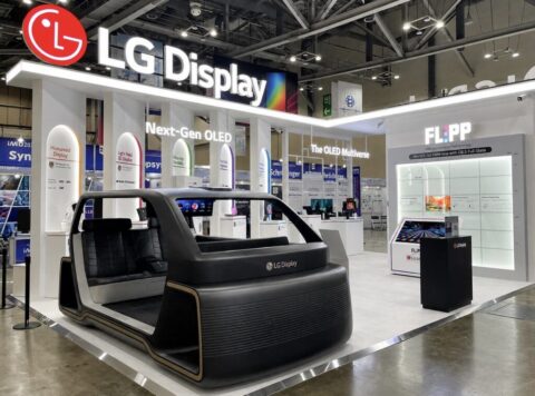 Painel OLED da LG Display produzido com a técnica FLiPP de fotolitografia
