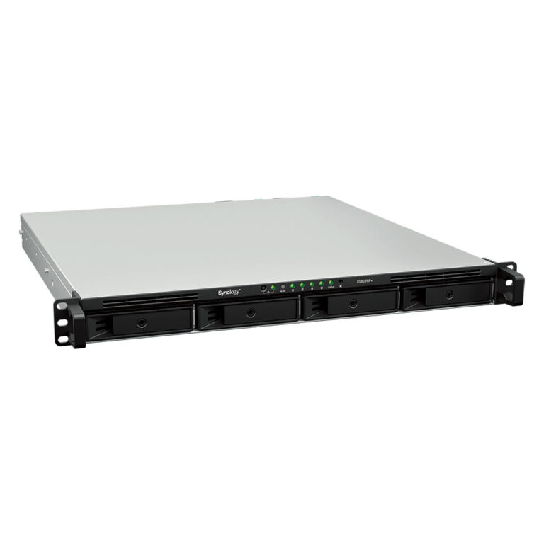 Servidor NAS Synology RackStation RS826RP+ rackmount 1U de quatro baias