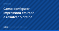 Como configurar impressora em rede no Windows 11