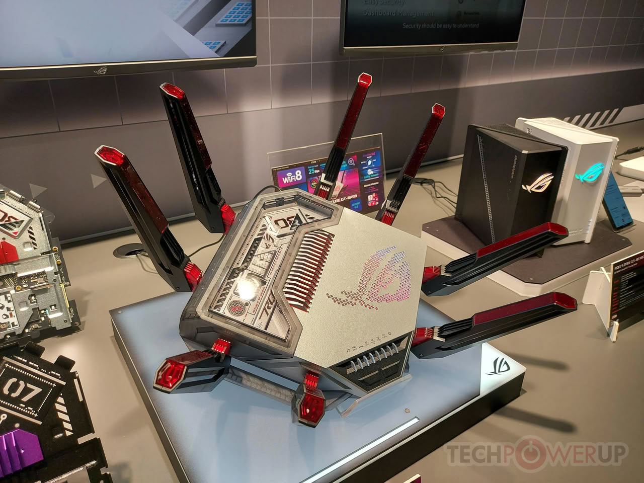 ASUS ROG Rapture GT-BN98, primeiro roteador Wi-Fi 8 do mundo com oito antenas