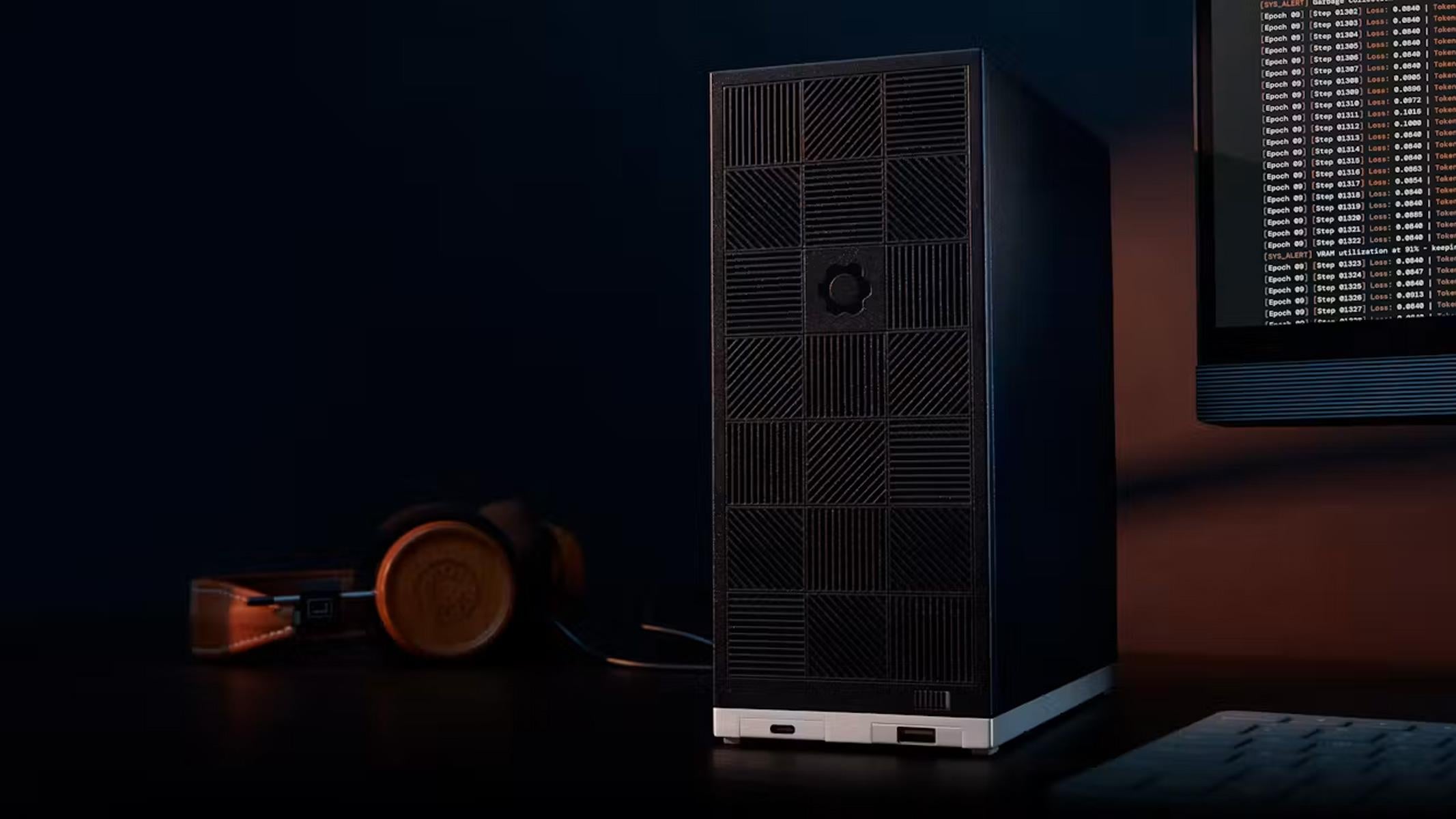 Framework Desktop compacto com processador AMD Ryzen AI Max+ Pro 495 para IA local