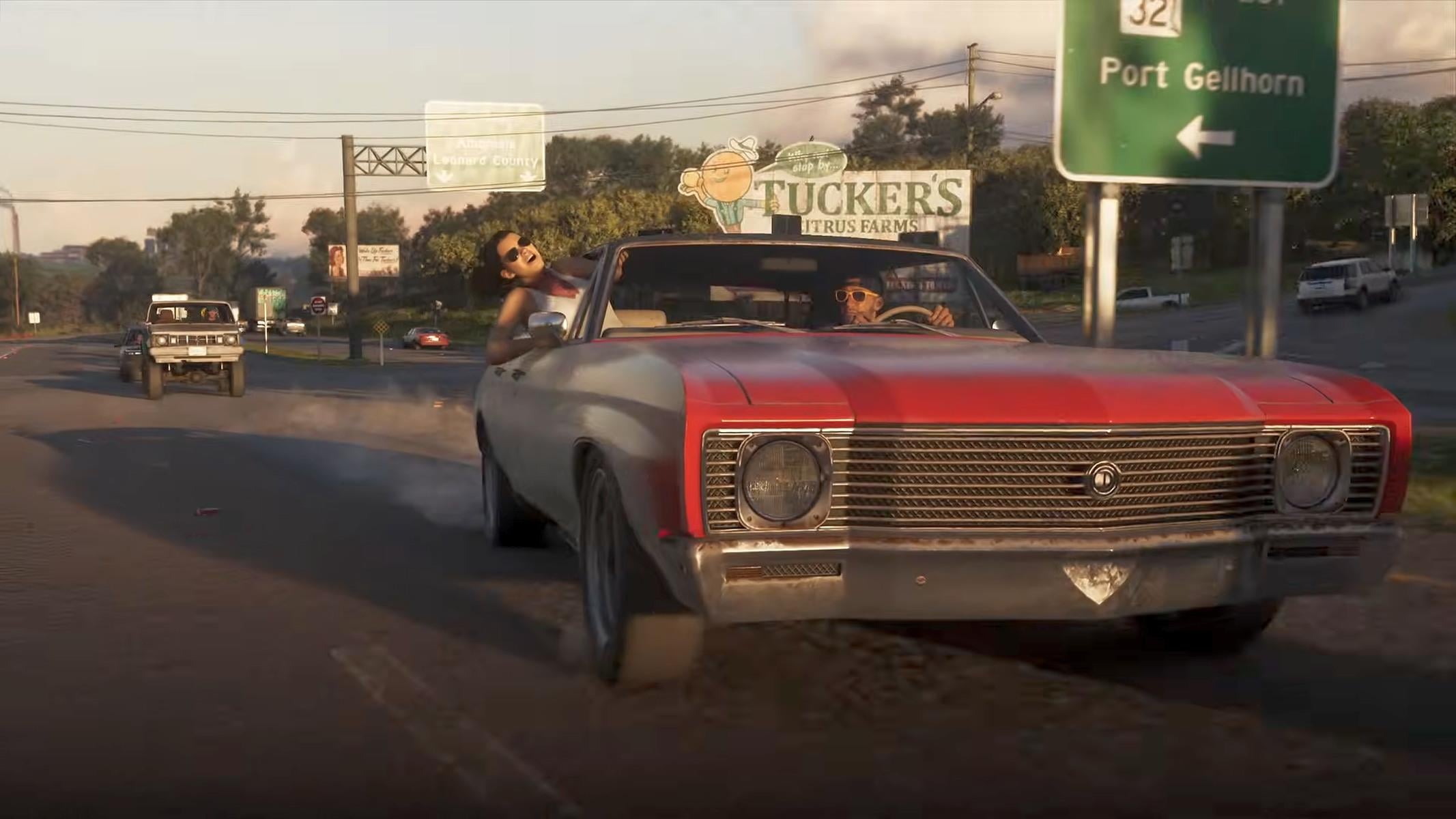 Cena de GTA 6 rodando em 30 FPS no PlayStation 5