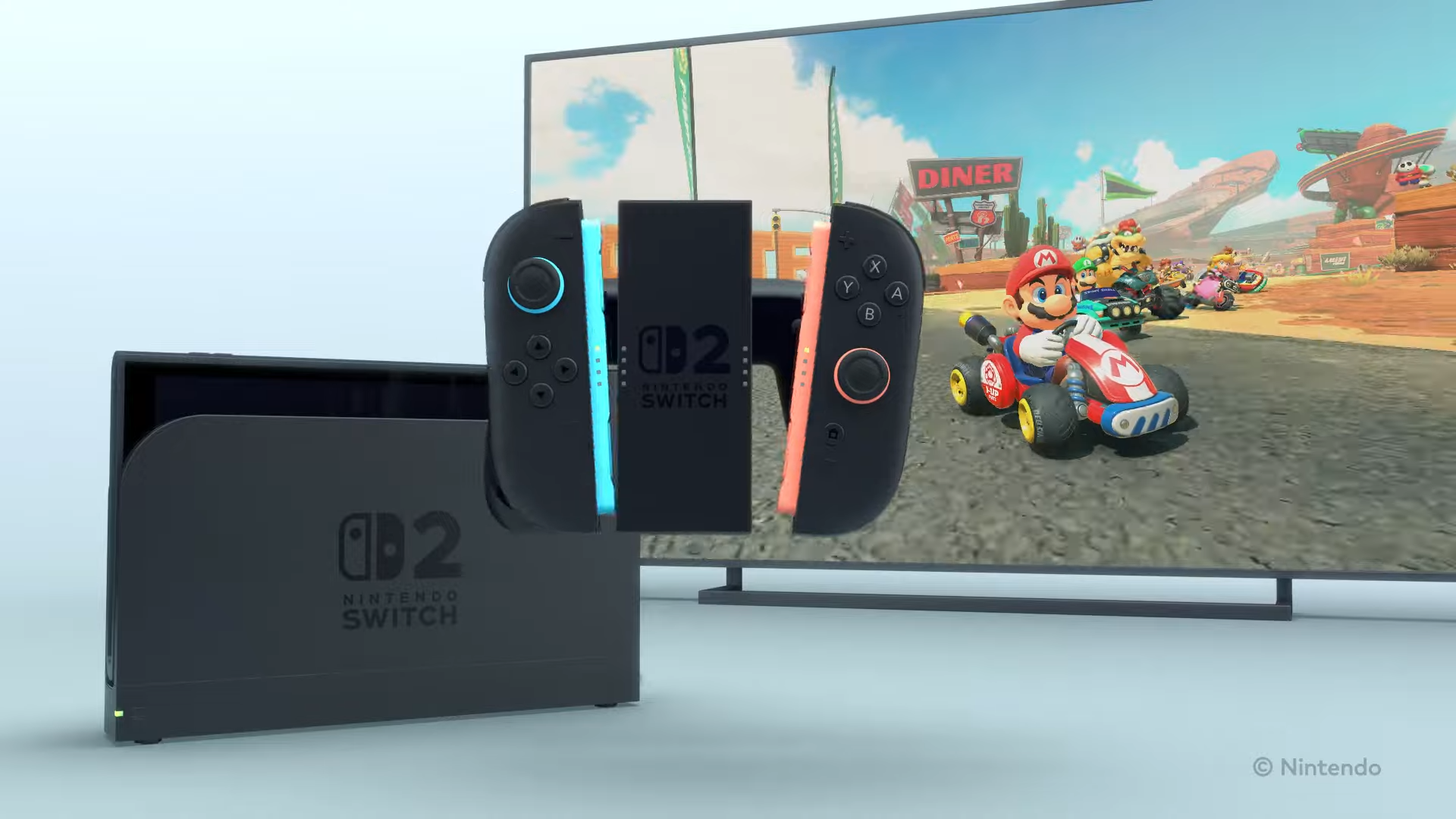Nintendo Switch 2 com suporte a VRR no modo dock