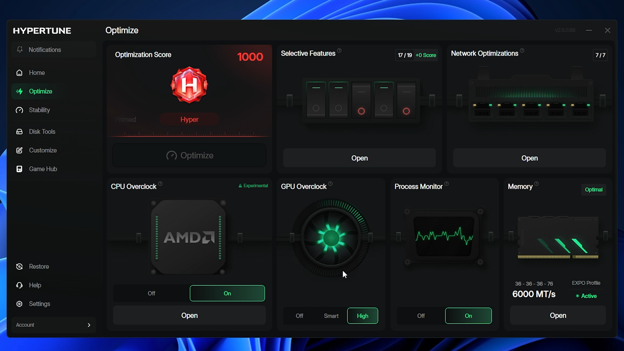 Hypertune, ferramenta de overclock automático apoiada pela Intel