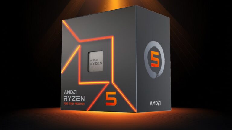 Processadores AMD Ryzen 5 5500F e Ryzen 5 7500