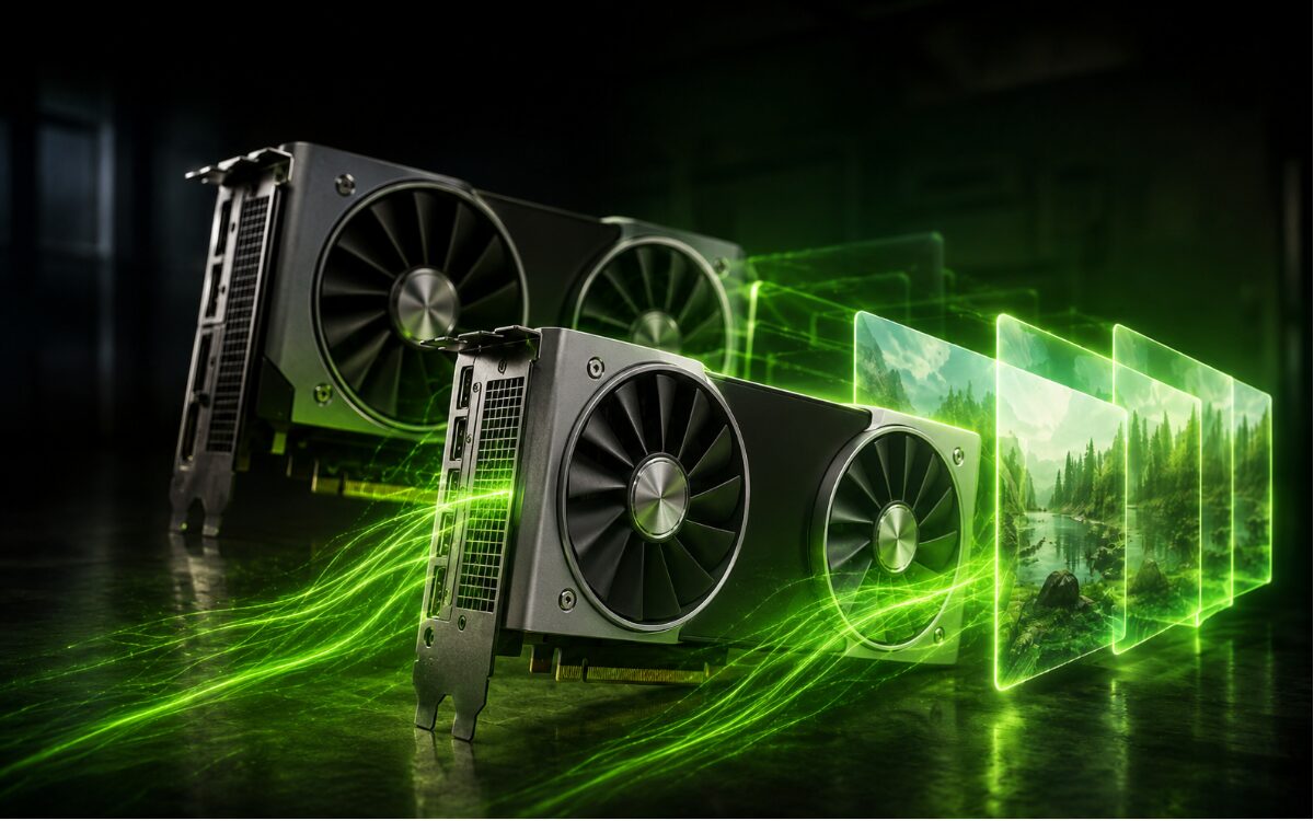 Testes do DLSS 5 vazado rodando em placas GeForce RTX 20 e RTX 30