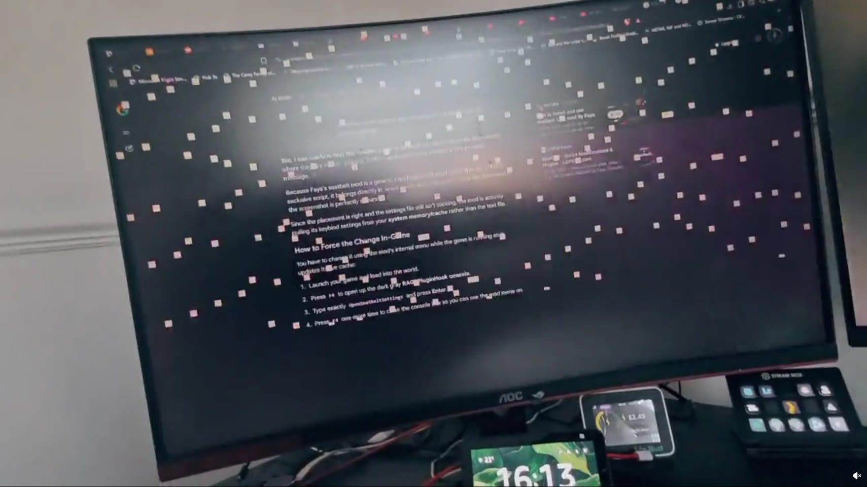 Placa de vídeo RTX 5080 que teria parado de funcionar após teste com DLSS 5